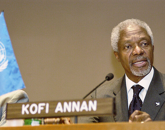 Kofi Annan ehemaliger UN Generalsekretär